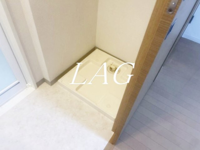【設備】 | グランティアラ新御徒町アジールコート | 洗濯機置き場です。