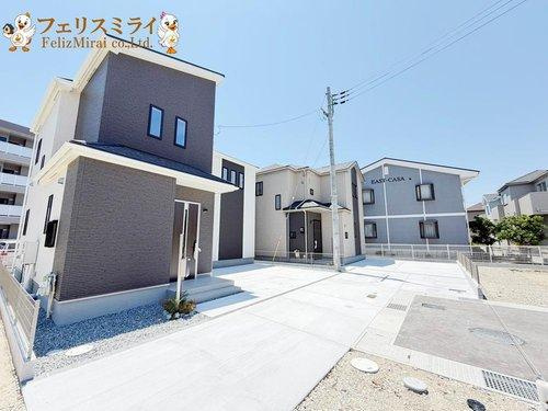 Heartful Town　明石市二見町東二見第１期　全７区画（神戸の前面道路含む現地写真|■現地写真・F号棟■
耐震等級は国内最高等級の３取得♪
ZEH水準なので既存の住宅より光熱費を約２０％削減出来ます♪