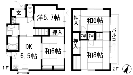 【間取り】
