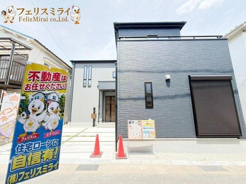 Grafare　明石氏魚住町清水４期の外観|■現地写真■
長期優良住宅♪
耐震等級は国内最高の３取得♪
