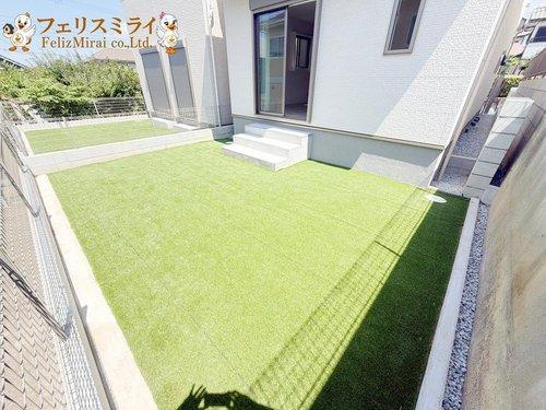 　の庭|■現地写真・B号棟■
広々お庭スペースも御座います♪