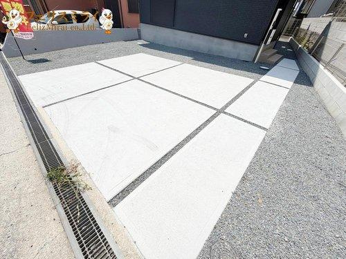 Terrechez　神戸市西区玉津町３期（新方）の駐車場|■現地写真■
お車並列４台駐車可能♪
