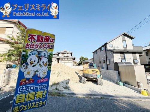 　の前面道路含む現地写真|■現地写真■
前面道路は交通量は少なめですので小さなお子様も安心して外で遊ぶことが可能です♪