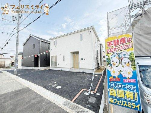 　の外観|■現地写真・２号棟■
耐震等級は国内最高等級の３取得♪
大手施工で安心の住まい♪