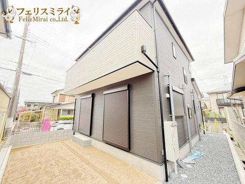 First Town　神戸市北区広陵町第２４　１棟の外観|■現地写真■
広々角地の新築戸建♪
大手施工で安心の住まい♪