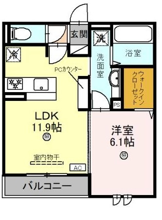 グランアイズの間取り