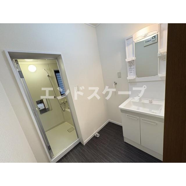 福島ハイツB-2の洗面所|高崎、前橋のお部屋探しはエンドスケープまで！お客様の理想お聞かせ下さい♪