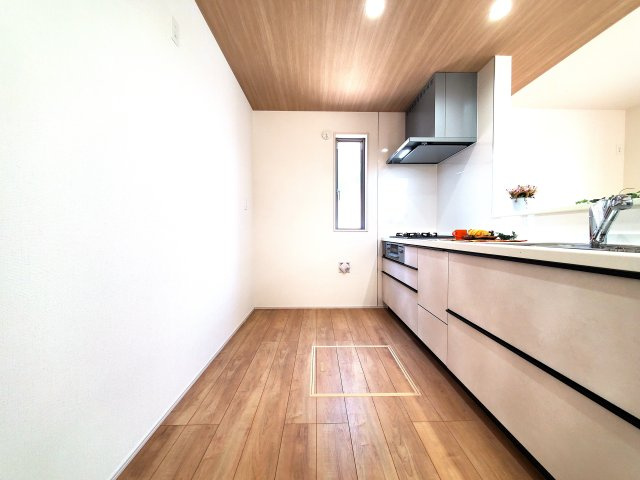 三郷市　戸ケ崎　新築戸建　全1棟 のキッチン|施工例です
