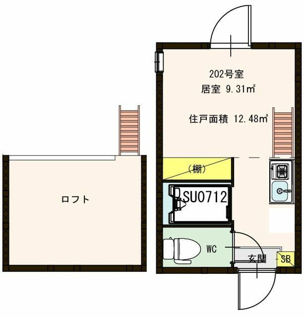 スカイソレイユの間取り