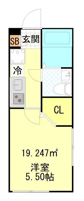 CFジオーレ町屋の間取り|間取りです。