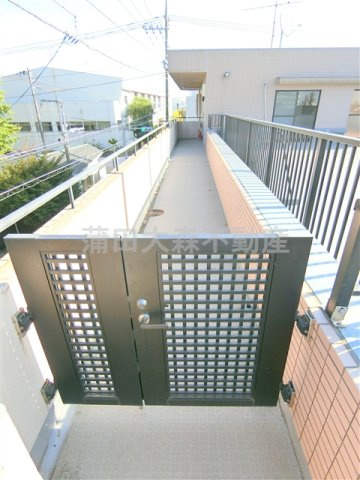ベルデ南馬込の玄関