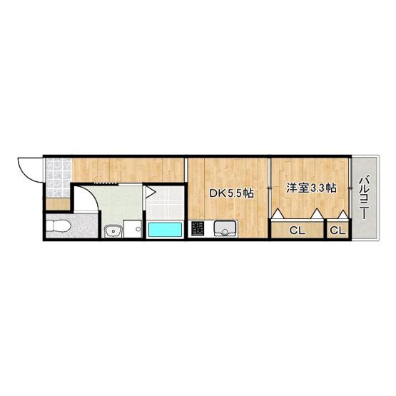 【間取り】 | ダイバーシティ大久保中