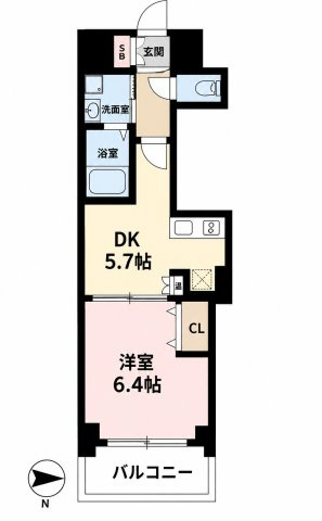 エステムプラザ名古屋駅前プライムタワーの間取り