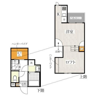 【間取り】 | ＣＢ南与野コルザ | 間取りです。