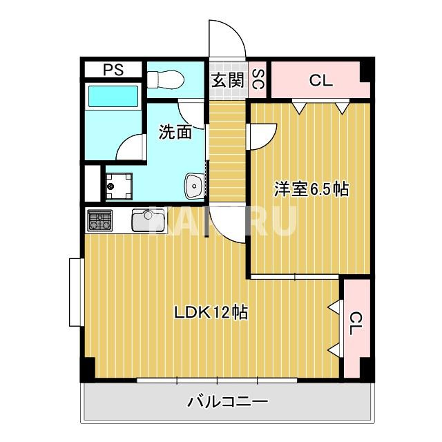 メゾンアルファの間取り