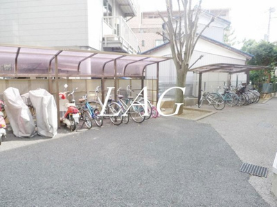 【その他共用部分】 | タケノヤハイツ朝日第一 | 駐輪場です。