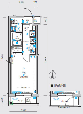 【間取り】 | スクエア千鳥町