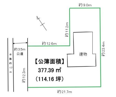 【区画図】 | 杉戸町倉松1丁目　中古戸建