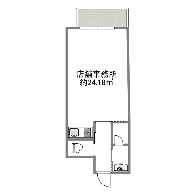 S-CREA御堂筋本町の間取り