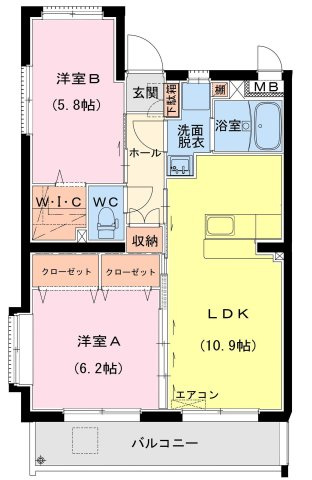 【間取り】 | (仮称)日向・曽根町3丁目61マンション | (仮称)日向・曽根町3丁目61マンションの間取り