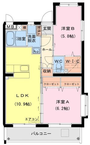 【間取り】 | (仮称)日向・曽根町3丁目61マンション | (仮称)日向・曽根町3丁目61マンションの間取り
