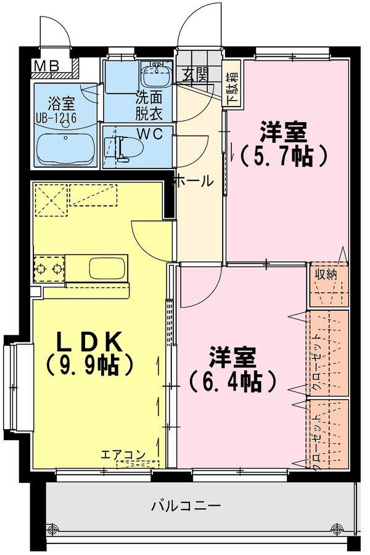 【間取り】 | Hiマンション | 間取り図