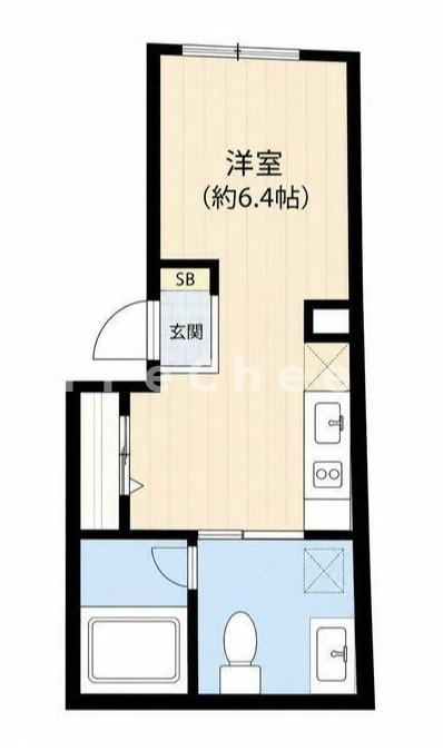 ALOKO新御徒町(アロコ新御徒町)の間取り