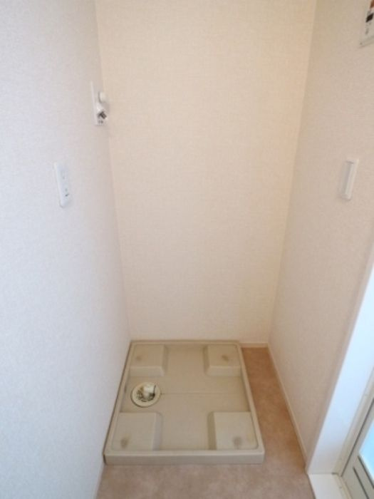 カシータⅠの洗面所|脱衣スペースもあります