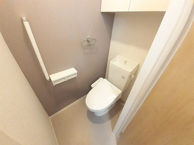 朝倉郡筑前町中牟田のアパートのトイレ|トイレも気になるポイント