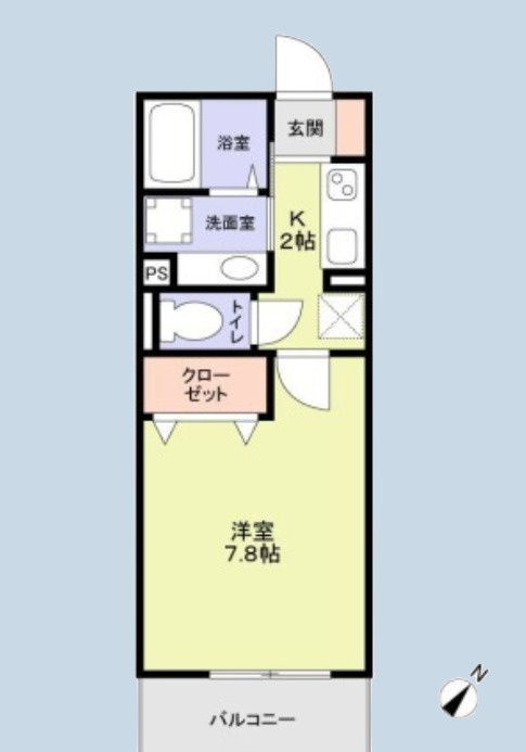アイルグリーンの間取り