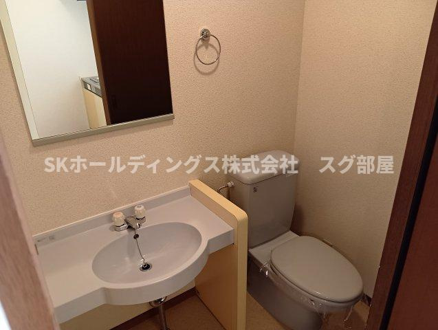 レイクサイドISAの洗面所
