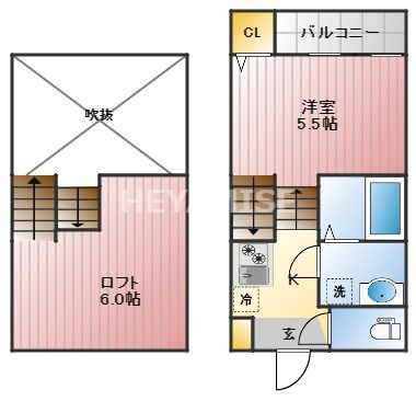 modern palazzo 住吉EMA１の間取り