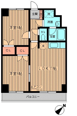【間取り】 | サンプレイス早宮