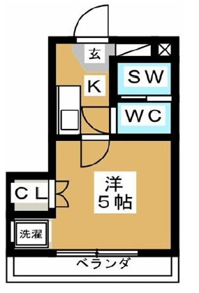 ウエストヒルの間取り|間取りです。