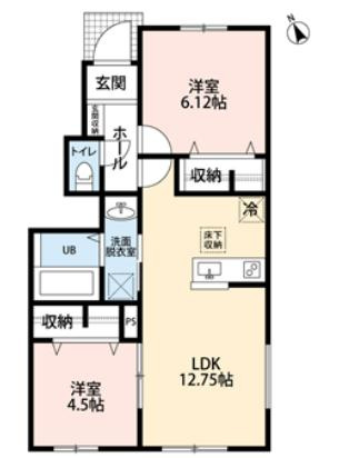 【間取り】 | リーブルファイン杉並久我山