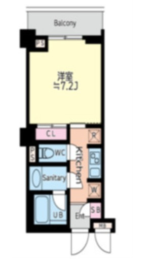 サンナッププラザの間取り|間取りです。