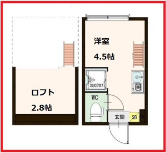 【間取り】 | アークプレス神谷