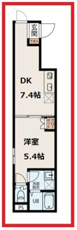 【間取り】 | レ・メゾン入谷