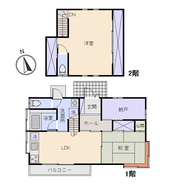 函南町　南箱根ダイヤランドの間取り