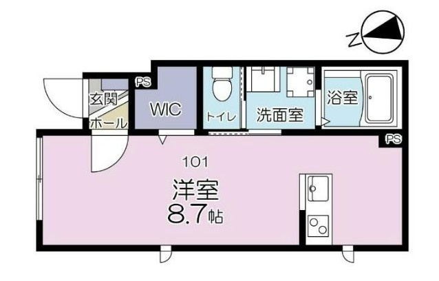 Ｆｉｋａ夏目坂の間取り
