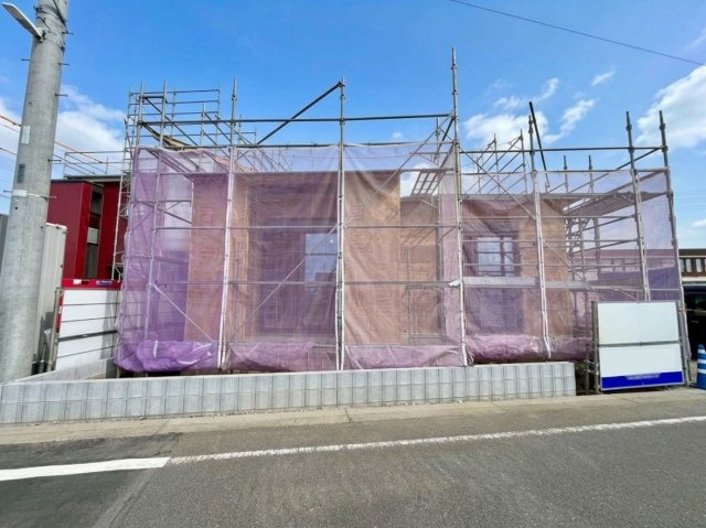 【Livele Garden】　古河市上辺見　第１１　全2邸の外観|〇２号棟〇
広々LDK18帖！パントリー、ウォークインクローゼット、シューズインクローゼット付き収納豊富な平屋プランです♪
2026年10月撮影