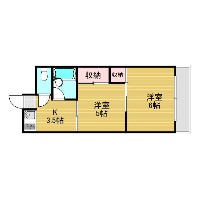 PALMIZIO東三国の間取り