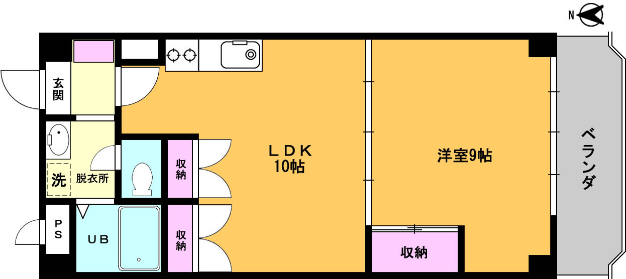 エム西葛西第Ⅱの間取り