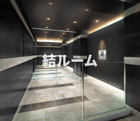 板橋区蓮沼町の賃貸マンションのロビー