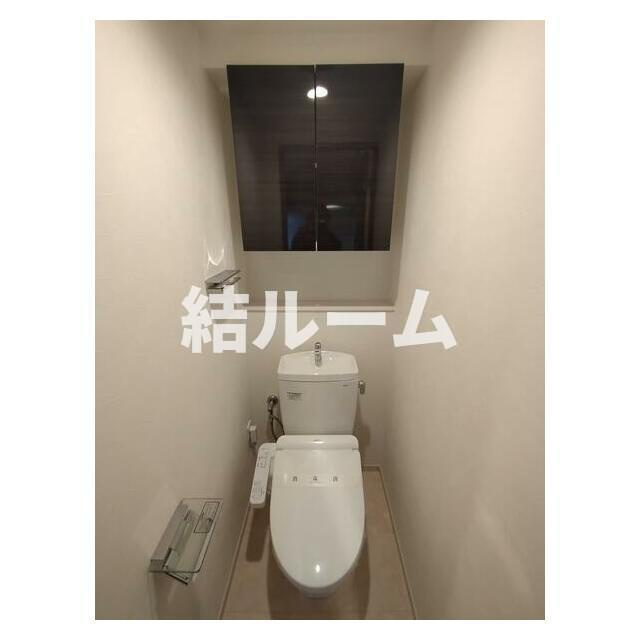 板橋区蓮沼町の賃貸マンションのトイレ