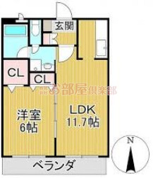 レグルスクレールの間取り