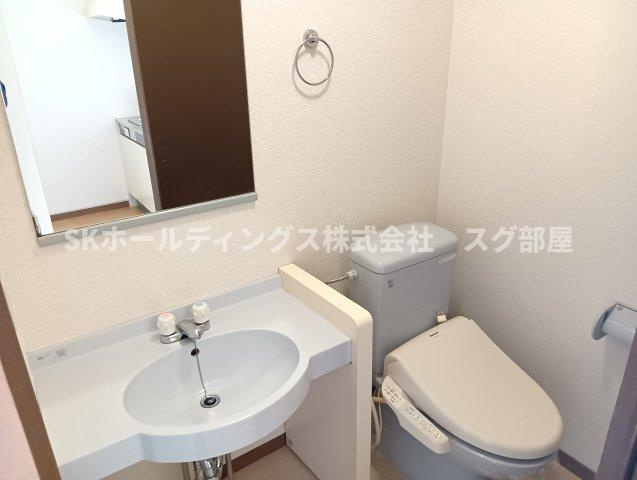 レイクサイドISAの洗面所