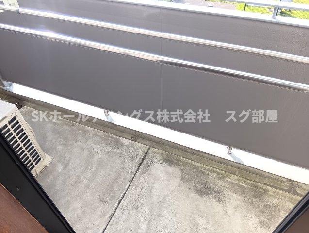 レイクサイドISAのバルコニー