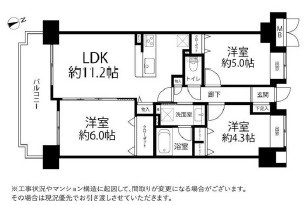 グリーンプラザ大井町中央の間取り