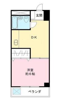 【間取り】 | メゾン馬込 | 間取りです。